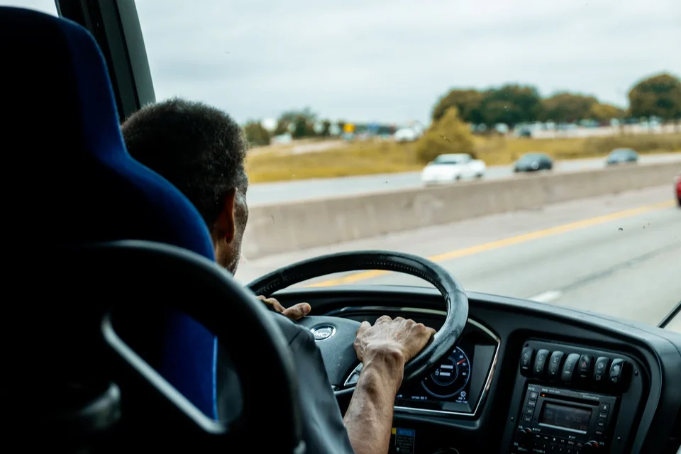 Male professional in a representative transport & logistics workplace